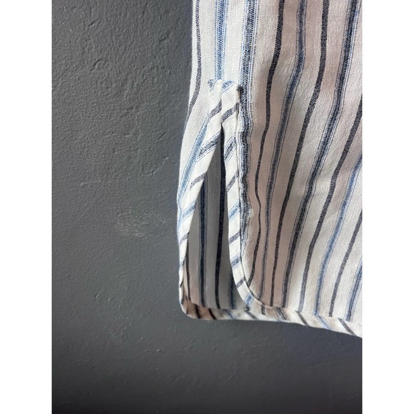 BCBG Maxazria Striped Ruffle Off Shoulder Dress XS - Picture 6 of 8